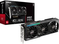 ASRock Radeon RX 9070 XT Challenger Grafikkarte, 16GB, Schwarz/Grau - Bild 1