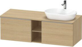 Duravit Waschtischunterschrank D-Neo in Beige, Wandhängend, B/T/H: 140 x 55 x 45,9 cm - Bild 1