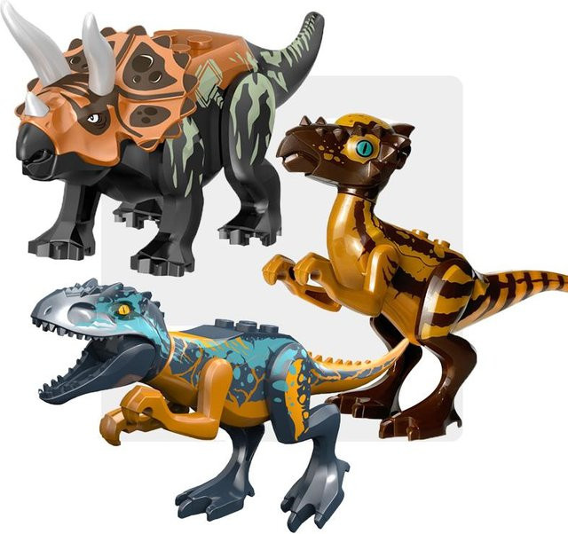 Bai Fen Bai Jurassic Dinosaurier Bausteine Spielzeug 0-3J - Bild 1