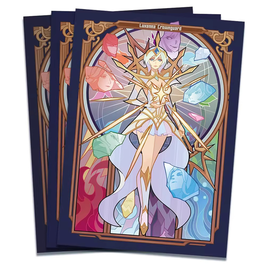 SHININGSOUL Anime-Kartenhüllen Ari Jnx LUXX Relia Fioora Emperor Sands, Bunt / Mehrfarbig - Bild 2