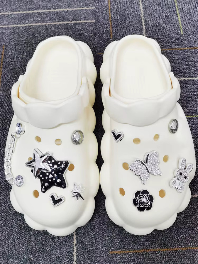 LIN KING Schuh Charms, ABS, Kristall, Bunt, Damen - Bild 3