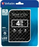 Verbatim Store 'n' Go Externe HDD-Festplatte 4 TB Schwarz USB 3.0 2,5 Zoll - Bild 4