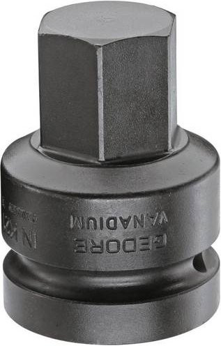 Gedore Kraft-Steckschlüsseleinsatz Innen-Sechskant 36 mm aus Stahl - Bild 1