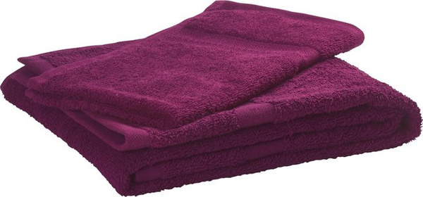 baliv Dark Wonder Gästehandtuch 2er-Set aus Baumwolle in Violett, B: 30 cm x L: 50 cm