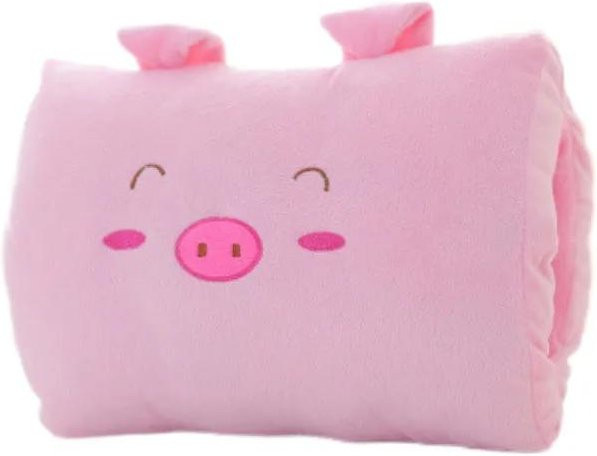 Macroupta Kinder-Plüschkissen Handwärmer, Rosa / Pink - Bild 1