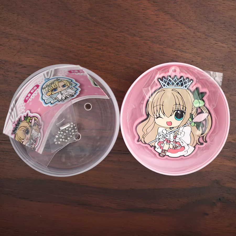 Bandai Kamichama Karin Anime Gummi-Schlüsselanhänger Kapsel - Bild 2