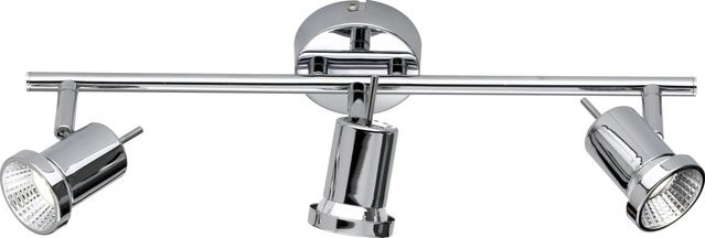 Action by Wofi LED-Spot Hoorn 3er Set in Chrom, verstellbar mit Leuchtmittel - Bild 1