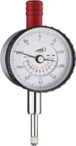 Helios-Preisser Klein-Messuhr in Silber mit 40 mm Messbereich und 0,01 mm Ablesbarkeit - Bild 1