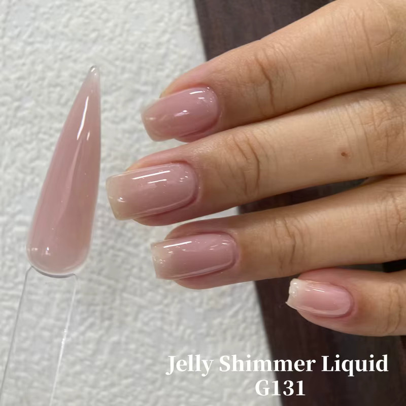 MSHARE Jelly Liquid G131 Nagelgel, schimmernd, 50g - Bild 2