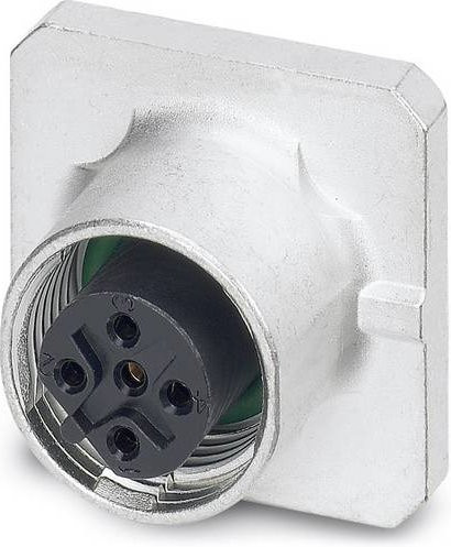 Phoenix Contact 1456462 Sensor-Aktor-Einbausteckverbinder M12 Buchse, Einbau, 5 Polzahl, Farbe: Silber - Bild 1