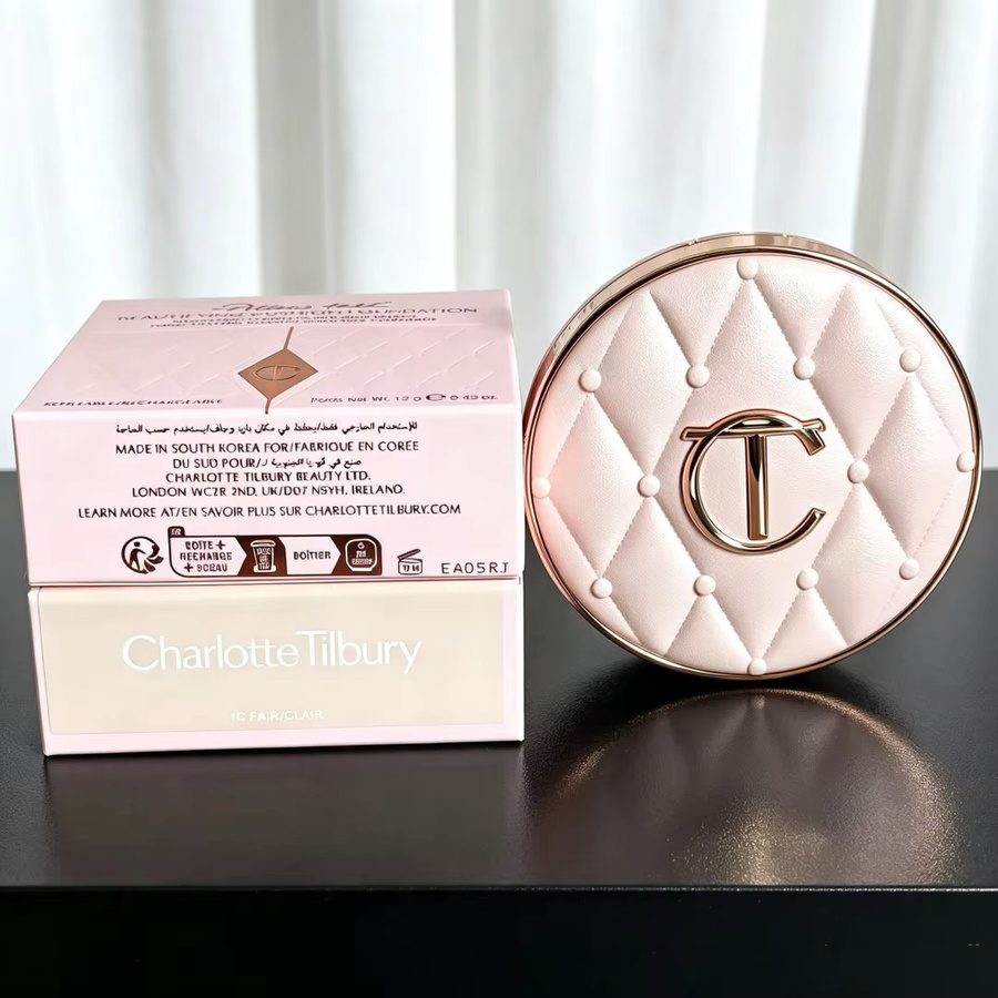 Charlotte Tilbury Air Cushion Foundation, Schimmernd, 2-in-1 Make-up - Bild 2
