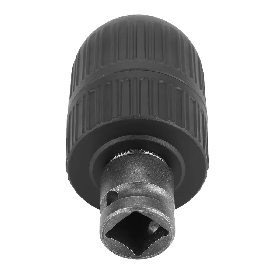 Schnellspannbohrfutter 2-13 mm mit 1/2-20UNF Gewinde und Bohrfutteradapter für Schlagschrauber in Grau - Bild 4