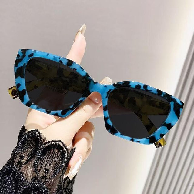 DIXSG Sonnenbrille, Unisex, Vollrand, Butterfly, Kunststoff, Black - Bild 1