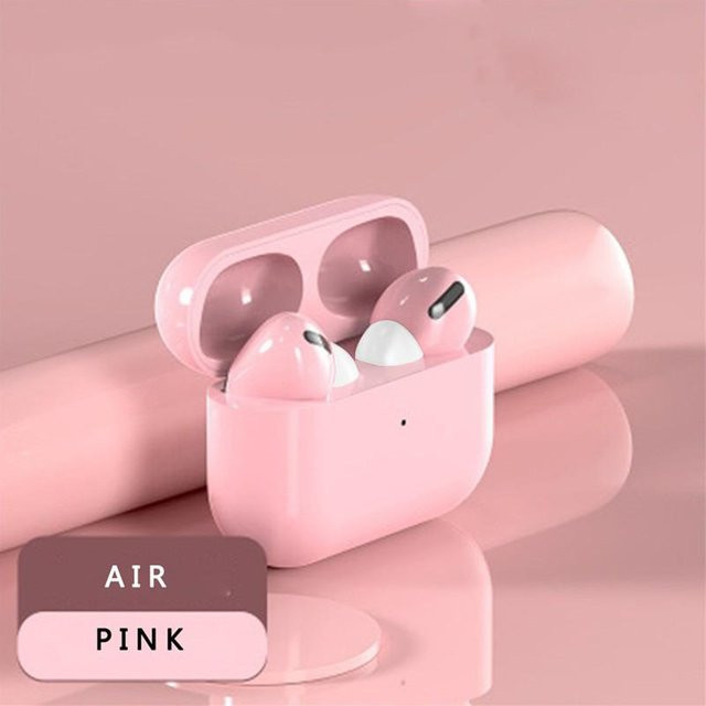 Kabellose Bluetooth In-Ear Kopfhörer mit Stereo-Surround-Sound und Touch-Steuerung in Rosa - Bild 1