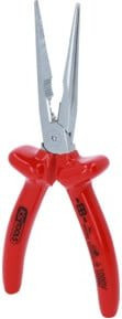 KS Tools CLASSIC Flachrundzange 1000V aus Stahl in Rot, Länge: 200 mm - Bild 1