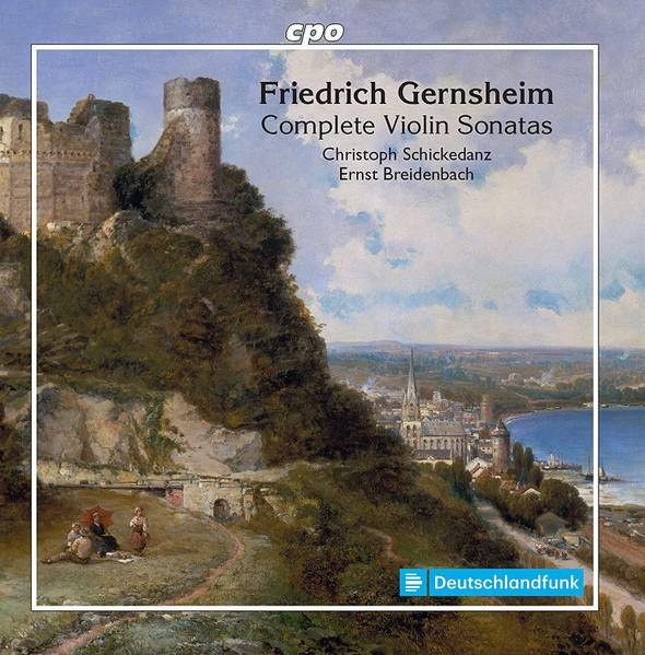 CD Sämtliche Violinsonaten von Schickedanz und Breidenbach, cpo Klassik, Schwarz, Gebraucht - Bild 1