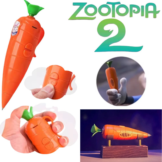 Disney Zootopia 2 Karotten-Aufnahmestift, 2-in-1-Set - Bild 1