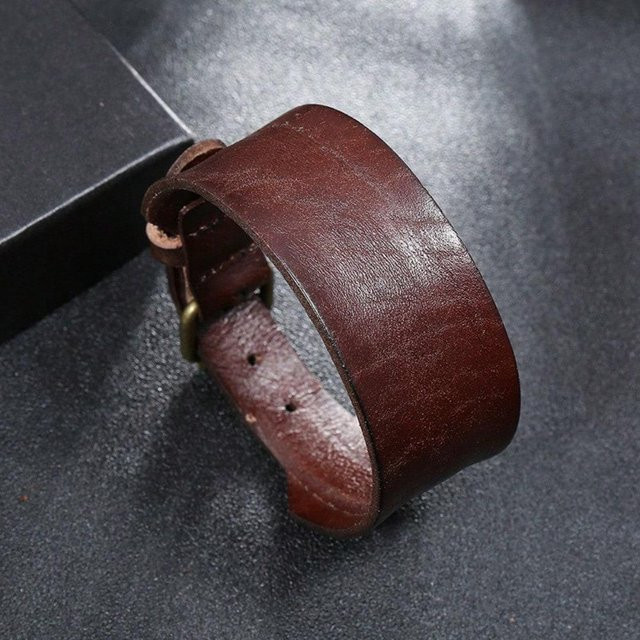 MTMA Armband, braun, PU, Herren - Bild 1