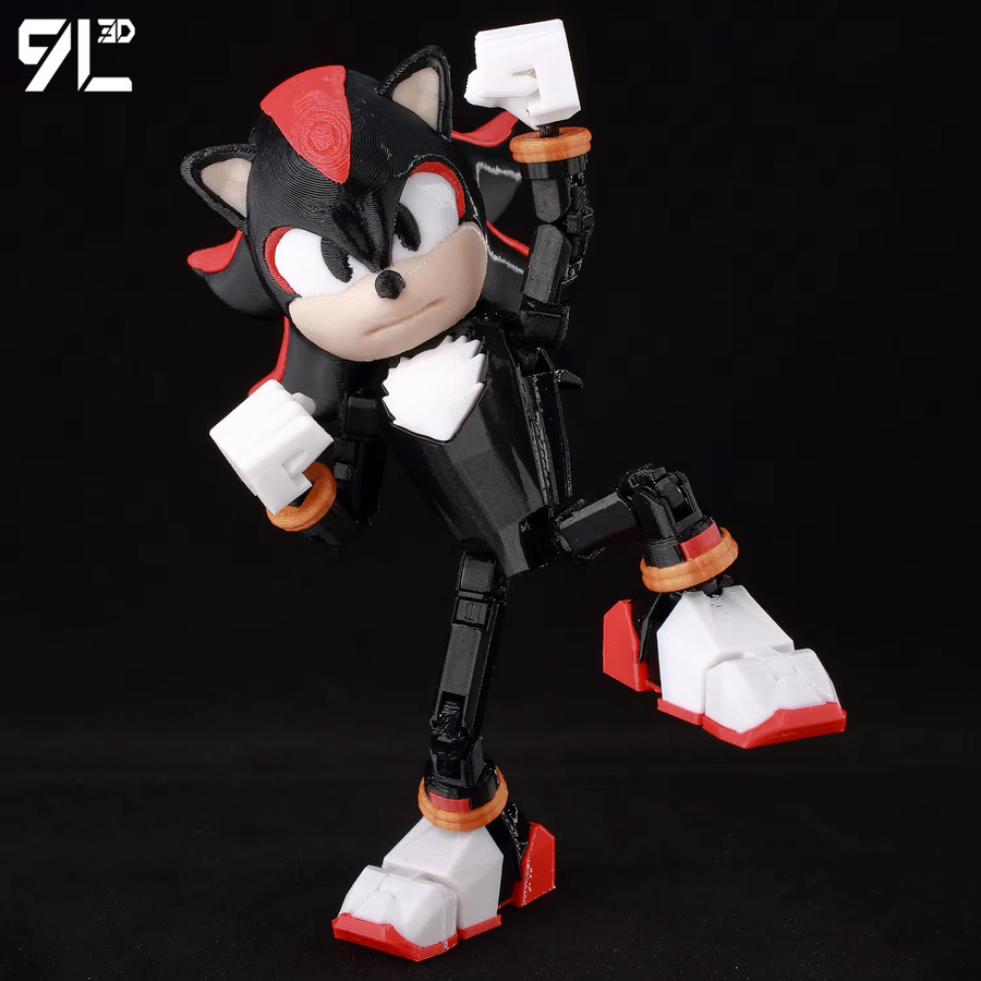 Bandai Sonic Shadow Shade Dummy 13 Titan 13, bewegliche Schaufensterpuppe zum Sammeln - Bild 2