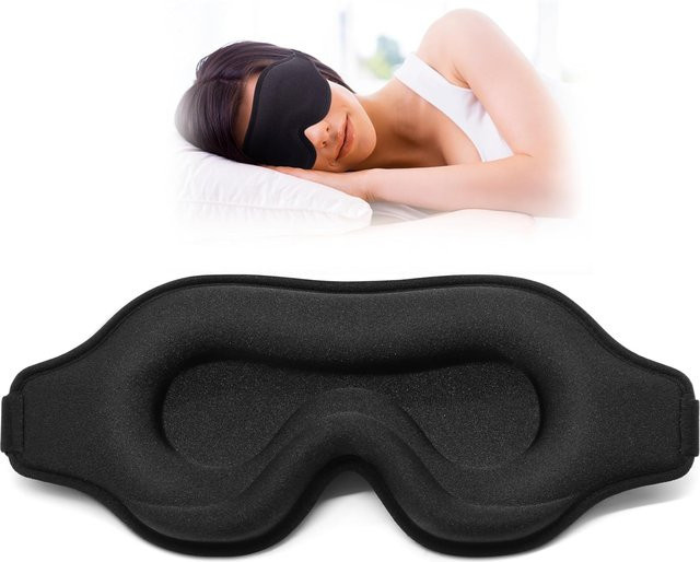 FODRK Schlafmaske, 3D-Augenbinde, Unisex - Bild 1