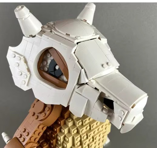 Keeppley Pokémon Cubone Mini Bricks Baustein-Actionfigur in Braun - Bild 3