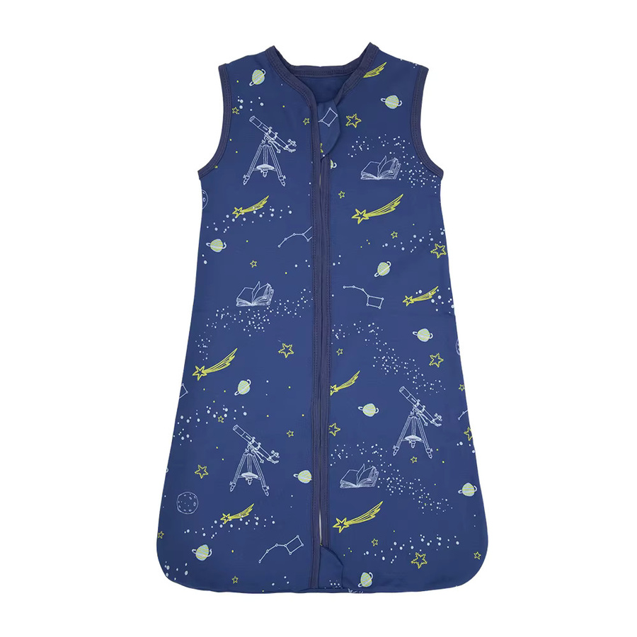 HOUSBAY Sommer-Babyschlafsack aus 100 % Baumwolle mit Cartoon-Print für Mädchen und Jungen, 3–18 Monate - Bild 4