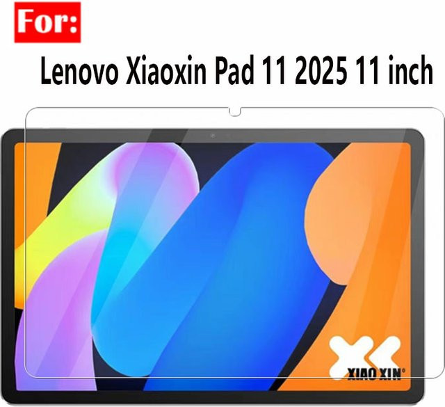 2er-Set gehärtete Glas Schutzfolien für Lenovo Xiaoxin Pad 11 2025 11 Zoll, transparent, HD Kratzschutz für dein Tablet - Bild 1