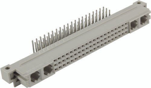 HARTING Federleiste aus Messing in Grau, 3 Reihen, Artikelnummer 09732606801 - Bild 1