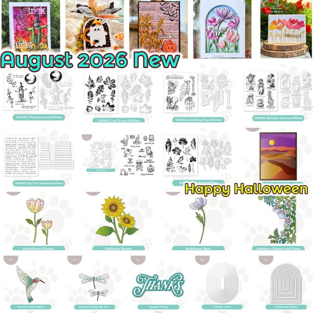 Metall-Stanzform Vogelscheuche für Halloween DIY Scrapbooking und handgemachte Karten in Silber - Bild 1