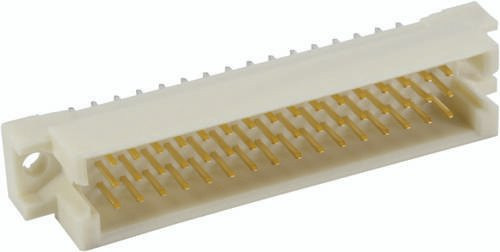HARTING Messerleiste aus Messing in Weiß, 3 Reihen, Artikelnummer 09281486519 - Bild 1