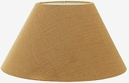 PR Home Lampenschirm EMPIRE in Beige und Gelb aus Stoff und Metall für E27, Durchmesser: 42 cm - Bild 1