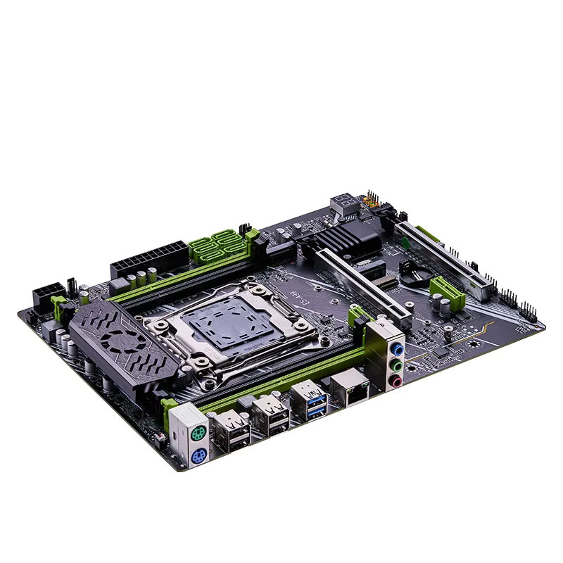 QIYIDA X99 Motherboard-Set mit Xeon E5 2680 V4 Prozessor, 32GB DDR4 3200MHz RAM, ATX, Schwarz - Bild 4