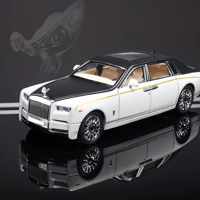Bburago RR Phantom Modell, Spielzeugautos, Zinklegierung, mit Sound und Licht - Bild 1