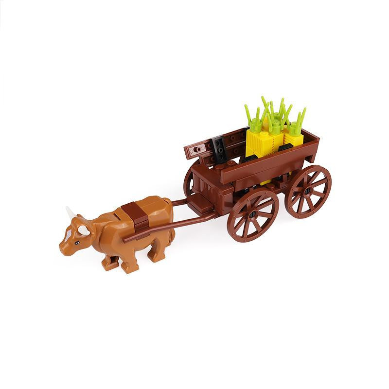DIY Mittelalterlicher Soldatenwagen, Bausteine, ab 6 Jahren - Bild 1