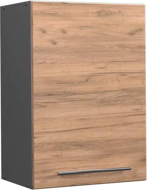 Vicco Hängeschrank Fame-Line Küchenschrank in Anthrazit und Eiche mit Softclose-Scharnieren, Breite: 50 cm, Höhe: 72 cm, Tiefe: 34,1 cm - Bild 2