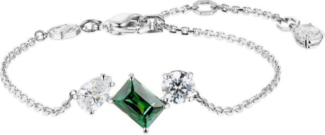 Swarovski Armband, Silber, Weiß, Zirkonia, Kristall, Damen - Bild 1