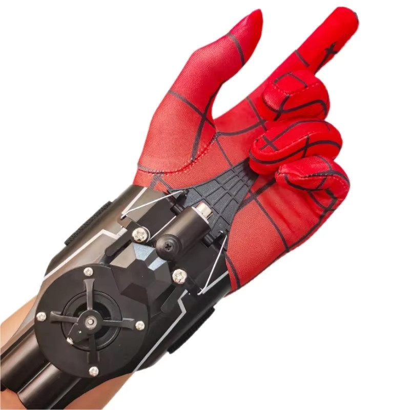 Bandai Marvel Spiderman Web Shooters Spider Silk Launcher, Laser Version, mit Licht - Bild 6