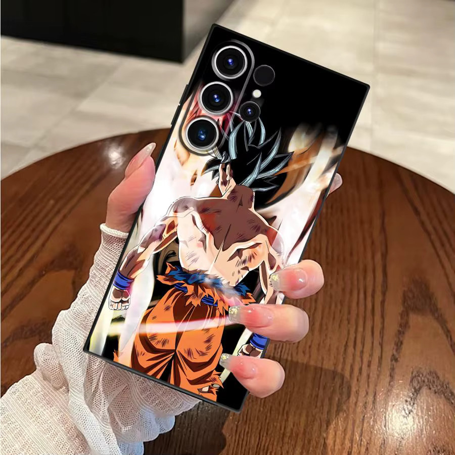 Schwarze weiche Handyhülle mit Dragon Ball Motiv für Samsung Galaxy S23 Ultra, S25 Edge, S24 Plus, S21 FE und S20 - Bild 4