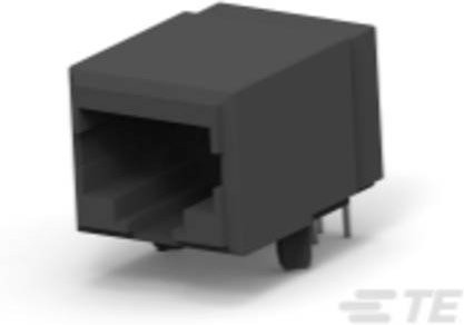 TE Connectivity High Performance Mod Jacks 5558341-1 Schwarz - Bild 1