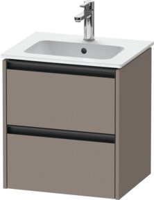 Duravit Waschtischunterschrank Ketho.2 in Bas. matt mit 2 Schubladen, wandhängend, B/T/H: 51 x 42 x 54,9 cm - Bild 1