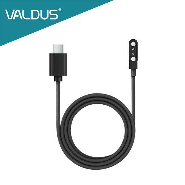VALDUS Uhrenzubehör Ladekabel, Magnetisch, Schwarz, Unisex - Bild 1