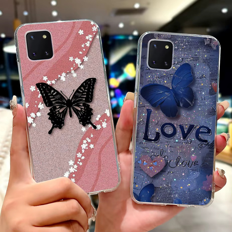 Stilvolle Silikon Schutzhülle mit gemaltem Design für Samsung Galaxy Note 10 Lite SM-N770F und Samsung S10 Lite SM-G770F, Multicolour - Bild 2