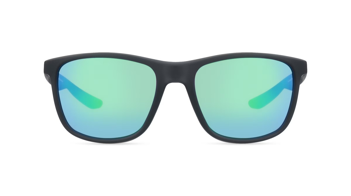 Nike IU4694X Sonnenbrille Vollrand, Eckig, Kunststoff, Herren, schwarz, grau - Bild 1