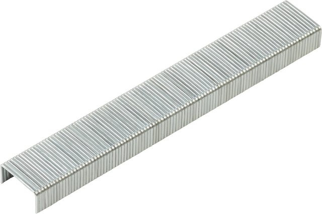 LUX-TOOLS Feindrahtklammern Classic aus verzinktem Stahl, Farbe: Silber, 5.000 Stück, B: 11,4 mm, H: 6 mm - Bild 1