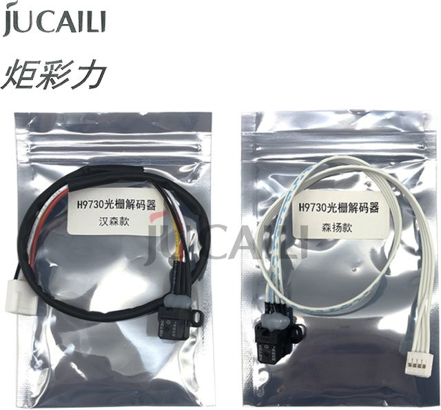 JUCAILI H9730 Encoder-Sensor Gitter-Decoder mit Lesegerät für Hoson Senyang XP600 DX5 DX7 I3200 Druckkopfplatine in Schwarz - Bild 1