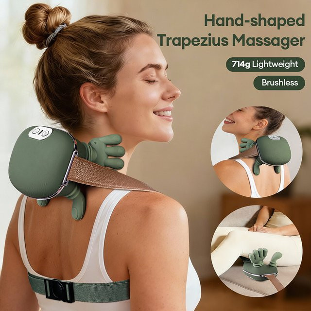 foreverlily 4D Bionic Finger Hals- und Schultermassagegerät, drahtlos - Bild 1
