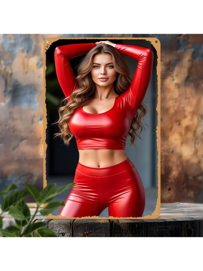 CIFBUY Vintage Aluminium-Metallschild als rustikale Wanddekoration für Restaurant und Bar - Bild 5