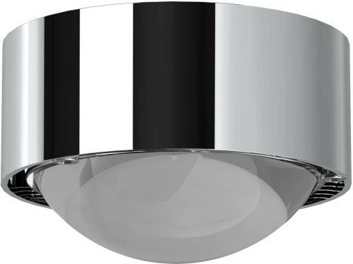 Top Light Puk Mini One LED Deckenleuchte in Chrom mit matter Glaslinse - Bild 1