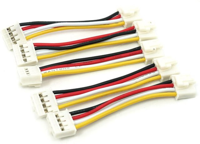Seeed Studio Grove Universal 4-poliges Kabel mit Schnalle 5er-Pack für das Grove-System in Multicolor - Bild 1