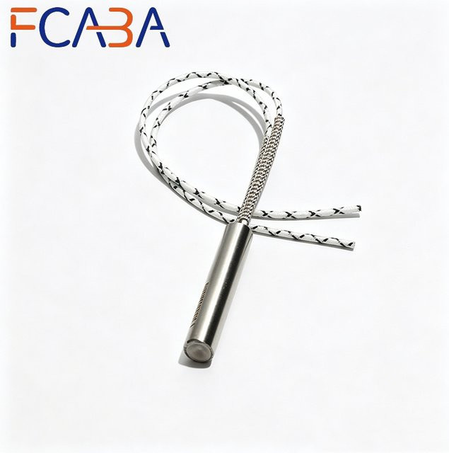 FCABA 5 Stück Einseitige Heizpatrone aus Edelstahl 316SUS, Farbe: Silber, Durchmesser: 6 mm, Leistung: 60W-200W, Länge: 25-80 mm - Bild 1